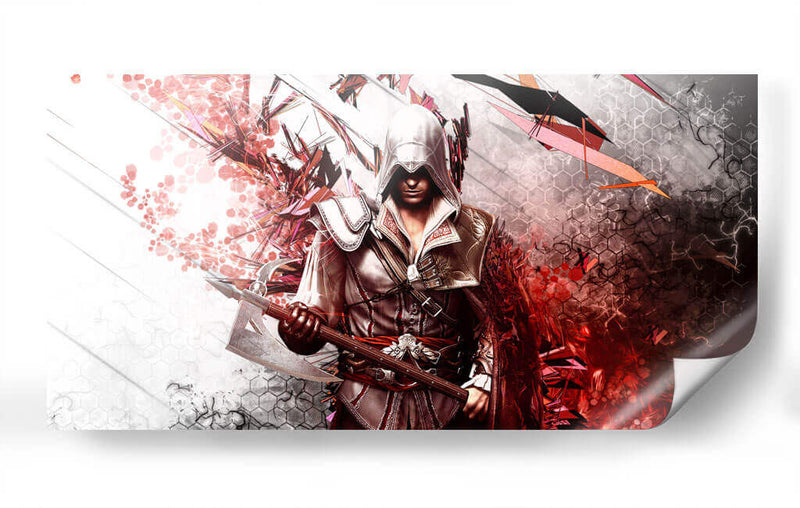 Assassins Creed warrior | Cuadro decorativo de Canvas Lab