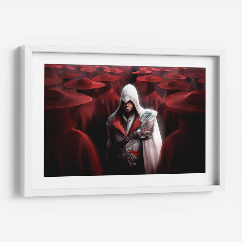 Ezio red | Cuadro decorativo de Canvas Lab