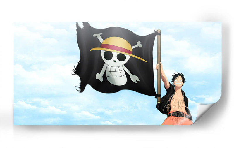 Luffy's Flag | Cuadro decorativo de Canvas Lab
