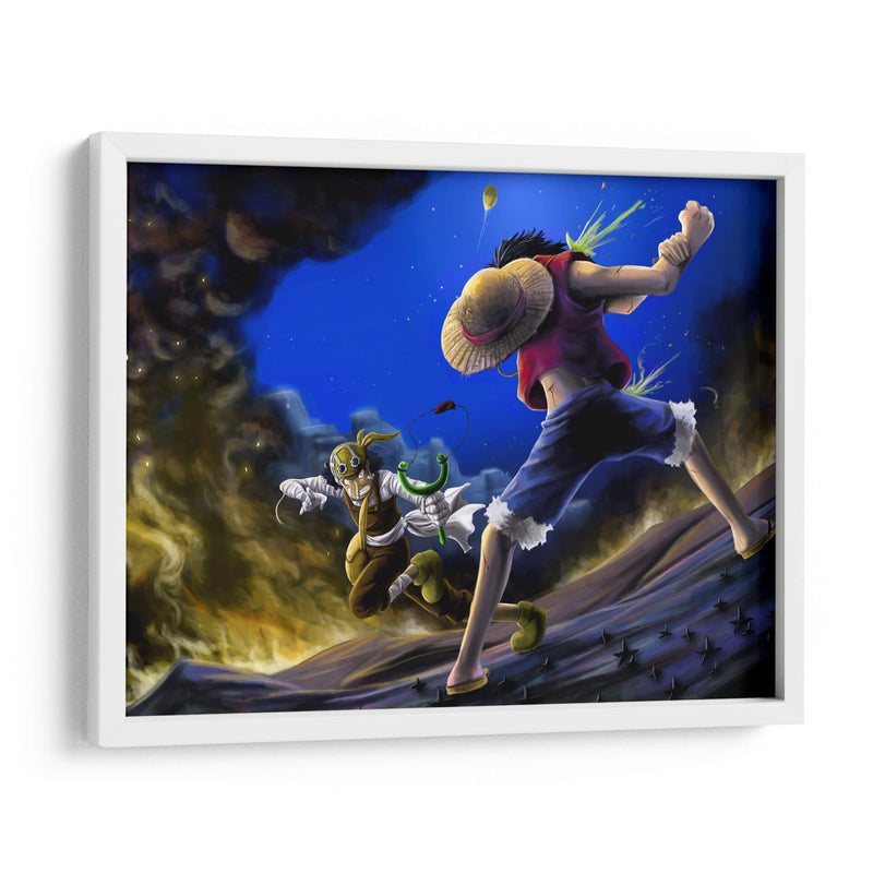 Monkey D Luffy Fight | Cuadro decorativo de Canvas Lab