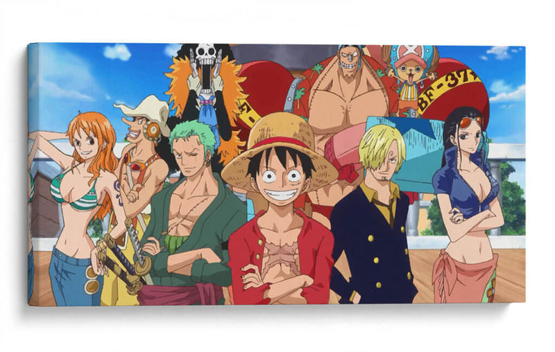 One Piece Characters | Cuadro decorativo de Canvas Lab