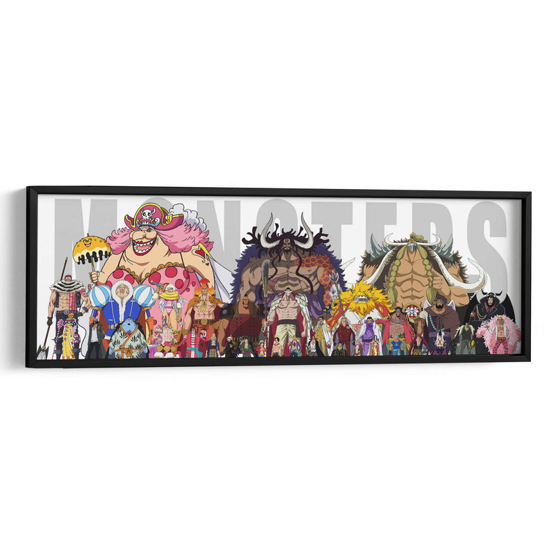 One Piece Monsters | Cuadro decorativo de Canvas Lab