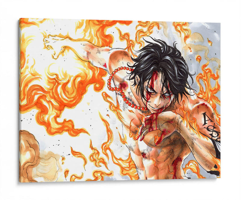 One Piece power | Cuadro decorativo de Canvas Lab