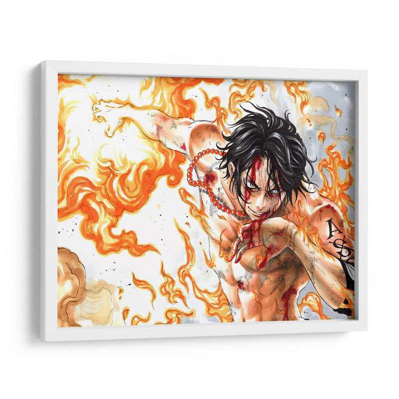 One Piece power | Cuadro decorativo de Canvas Lab