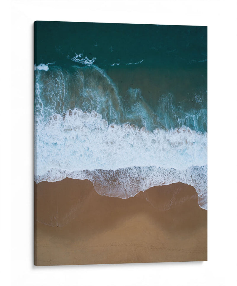 La playa sola | Cuadro decorativo de Canvas Lab