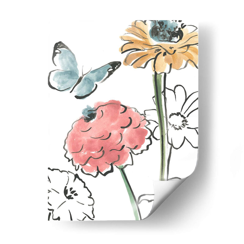 Boho Florals Iii - June Erica Vess | Cuadro decorativo de Canvas Lab