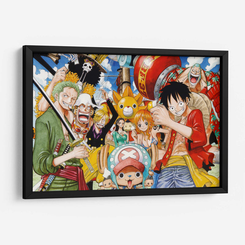 One Piece smiles | Cuadro decorativo de Canvas Lab