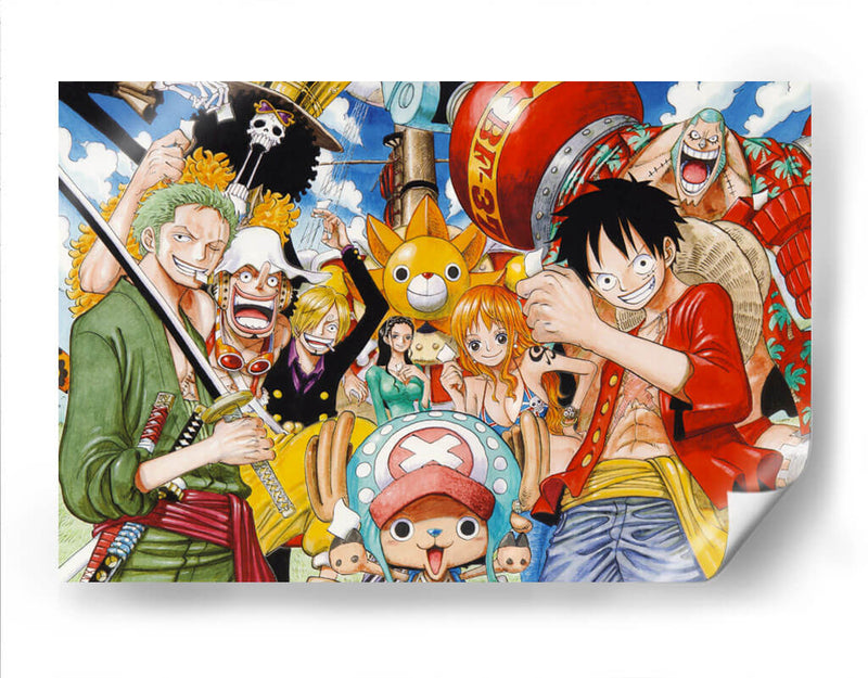 One Piece smiles | Cuadro decorativo de Canvas Lab