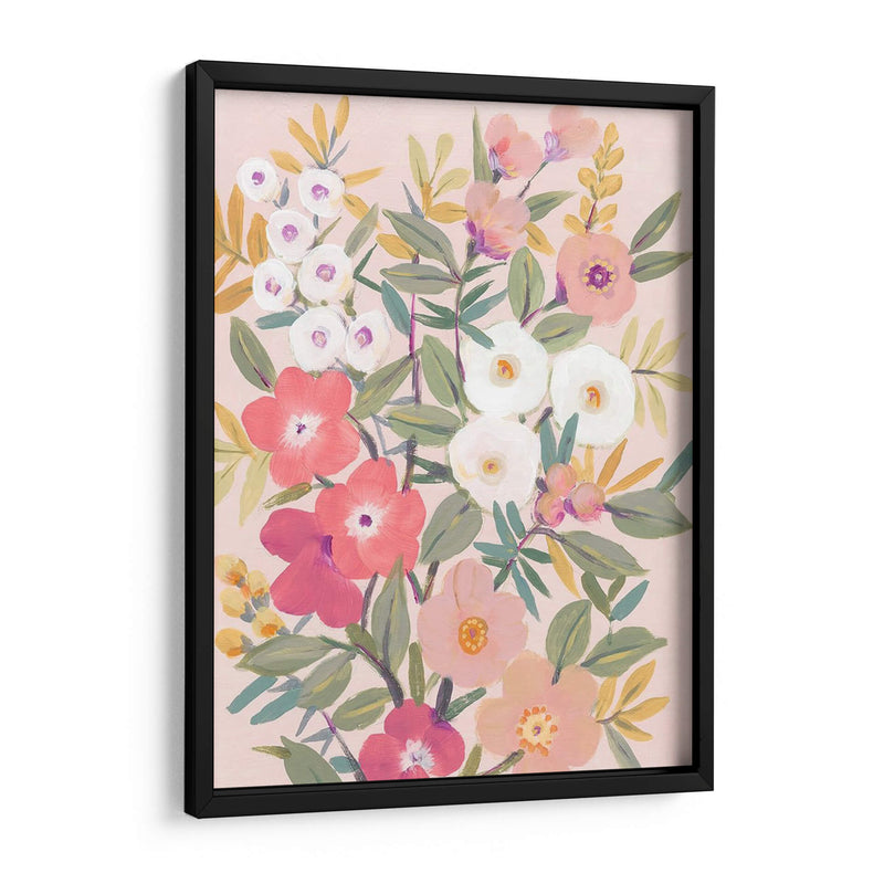 Bastante Rosa Floral I - Tim OToole | Cuadro decorativo de Canvas Lab