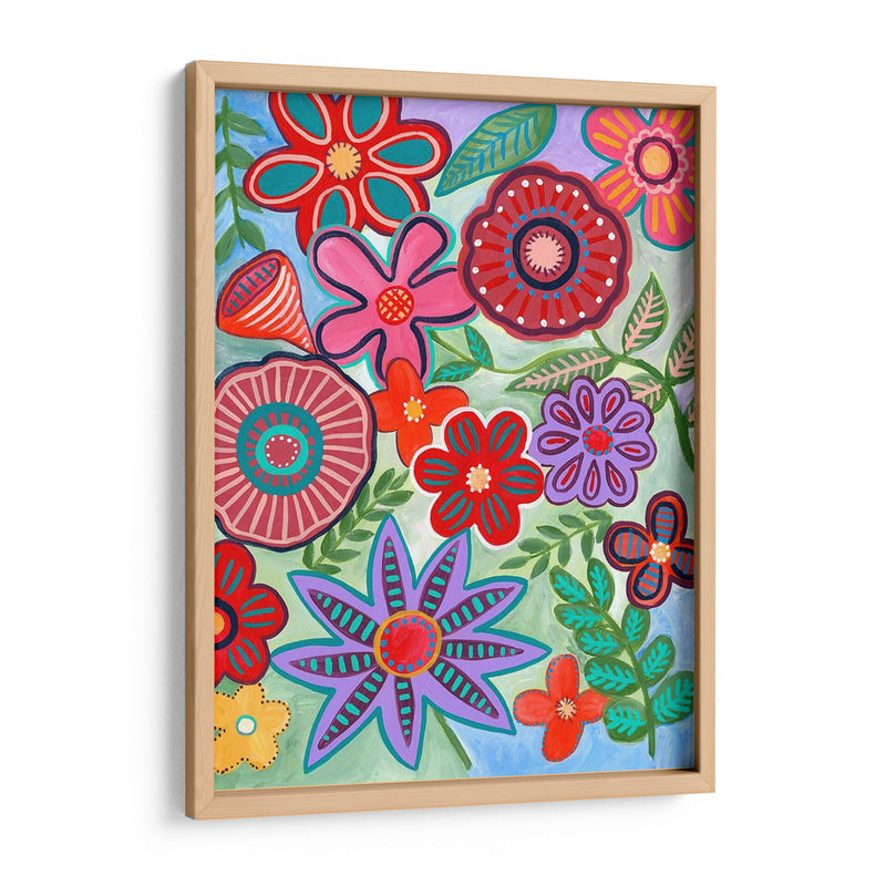 Colorido Flores I - Regina Moore | Cuadro decorativo de Canvas Lab