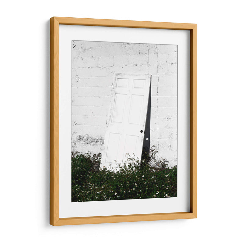 La puerta blanca | Cuadro decorativo de Canvas Lab