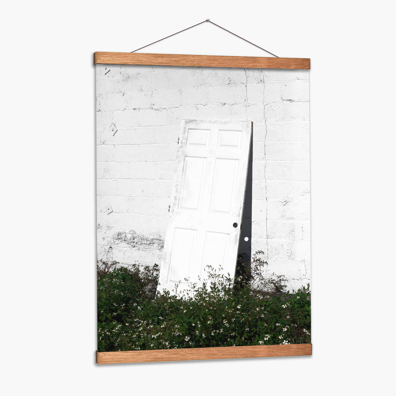 La puerta blanca | Cuadro decorativo de Canvas Lab