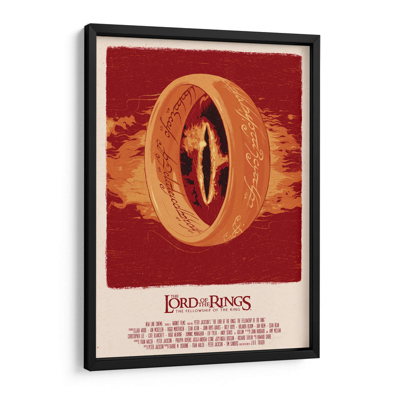 The Ring on fire poster | Cuadro decorativo de Canvas Lab