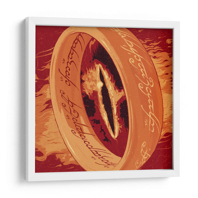 The Ring on fire | Cuadro decorativo de Canvas Lab