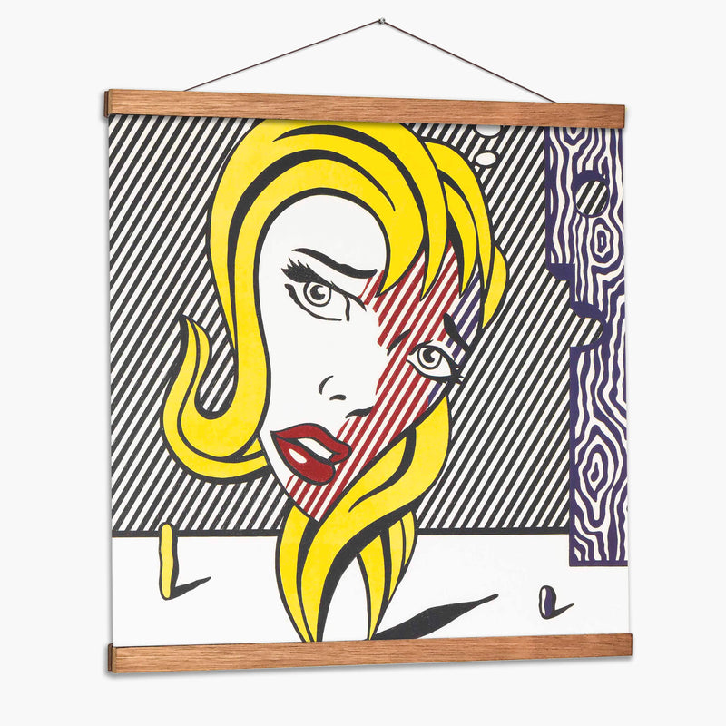 La rubia de Roy Lichtenstein | Cuadro decorativo de Canvas Lab