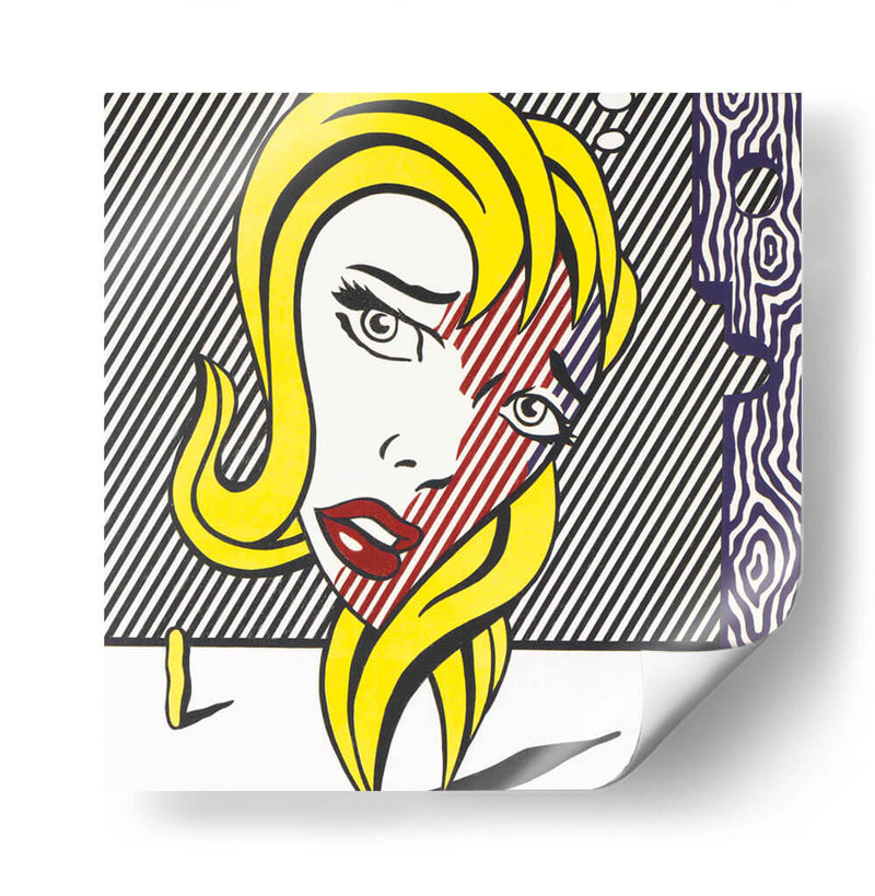 La rubia de Roy Lichtenstein | Cuadro decorativo de Canvas Lab