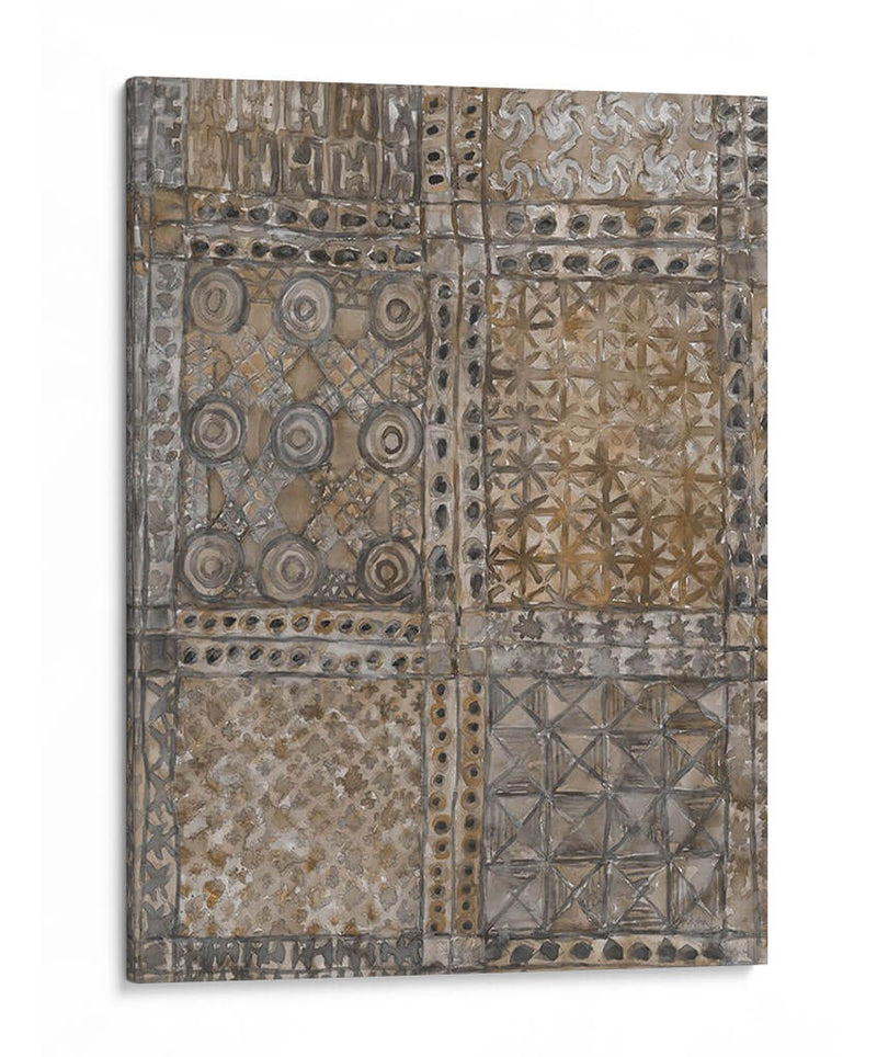 Envejecido Adinkra Cloth Ii - Samuel Dixon | Cuadro decorativo de Canvas Lab