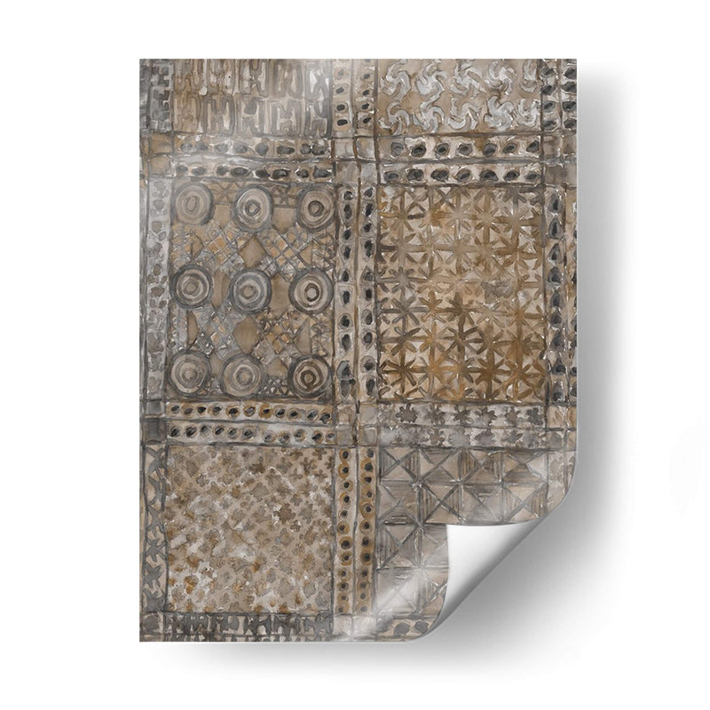 Envejecido Adinkra Cloth Ii - Samuel Dixon | Cuadro decorativo de Canvas Lab