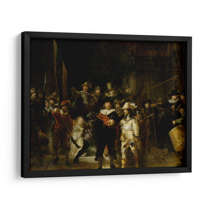 La ronda de noche - Rembrandt van Rijn | Cuadro decorativo de Canvas Lab