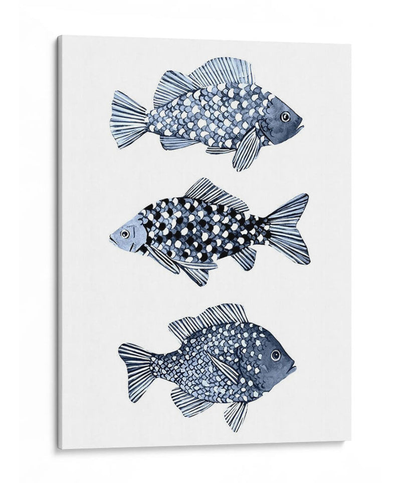 Pescado Azul I - Emma Scarvey | Cuadro decorativo de Canvas Lab