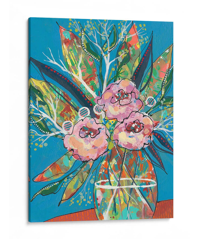 Bouquet Tumultuoso I - Regina Moore | Cuadro decorativo de Canvas Lab