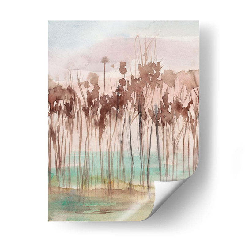 Sienna Treeline I - Jennifer Goldberger | Cuadro decorativo de Canvas Lab