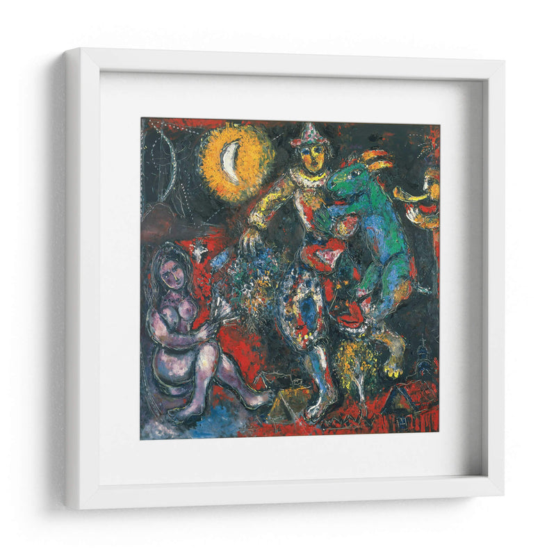 Desnudo morado - Marc Chagall | Cuadro decorativo de Canvas Lab