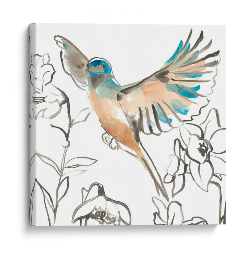 Songbird Pradow Iv - June Erica Vess | Cuadro decorativo de Canvas Lab