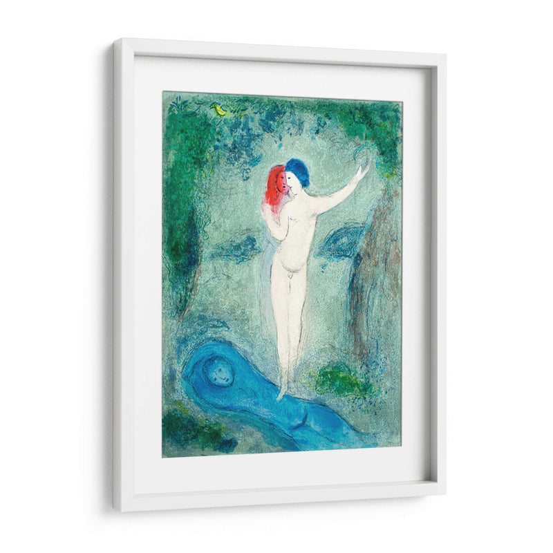 El beso de Chloe - Marc Chagall | Cuadro decorativo de Canvas Lab