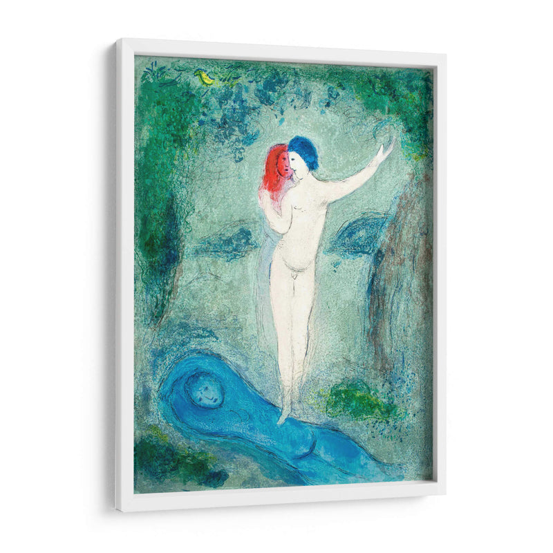 El beso de Chloe - Marc Chagall | Cuadro decorativo de Canvas Lab