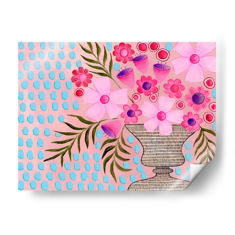 Cheeky Pink Floral Ii - Regina Moore | Cuadro decorativo de Canvas Lab