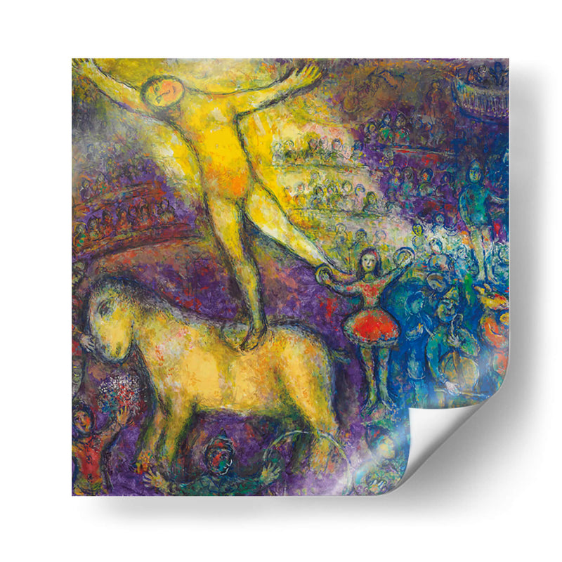 En el circo - Marc Chagall | Cuadro decorativo de Canvas Lab