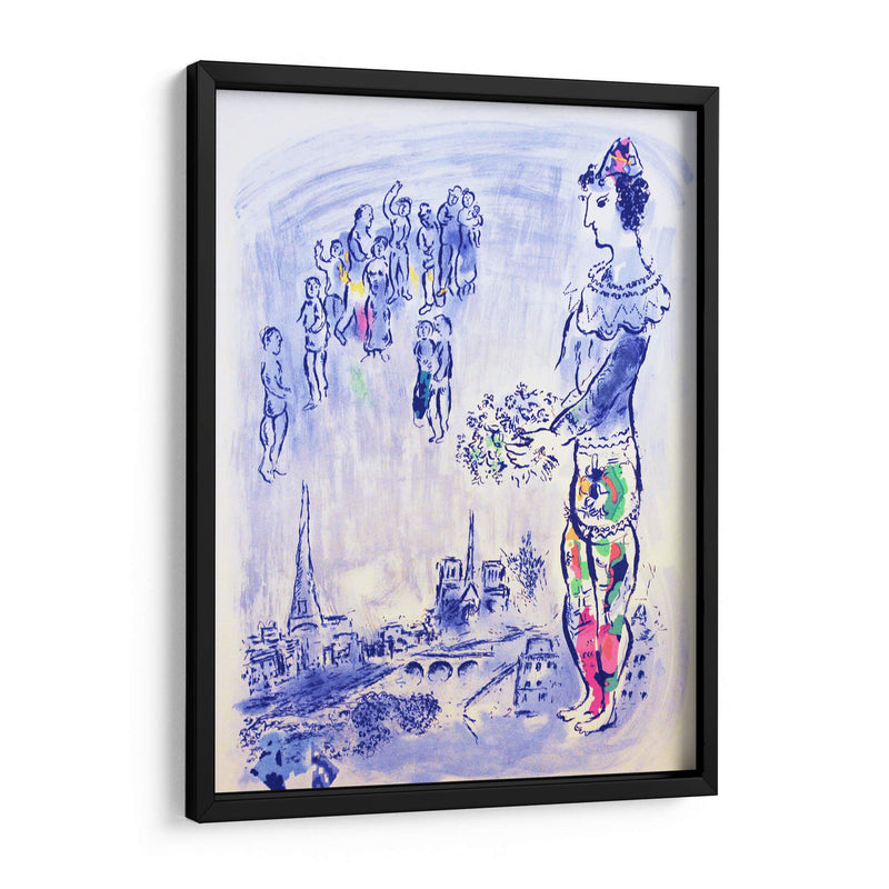El mago de París - Marc Chagall | Cuadro decorativo de Canvas Lab