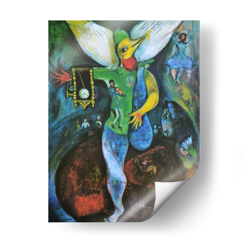 El malabarista - Marc Chagall | Cuadro decorativo de Canvas Lab