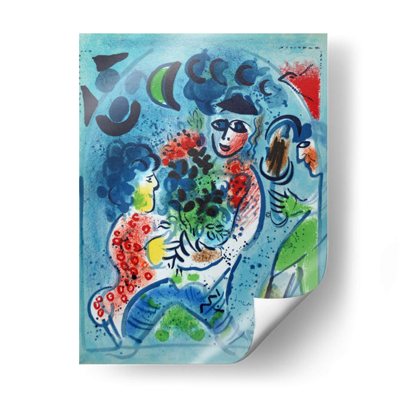 El padre - Marc Chagall | Cuadro decorativo de Canvas Lab