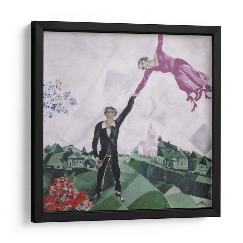 El paseo - Marc Chagall | Cuadro decorativo de Canvas Lab