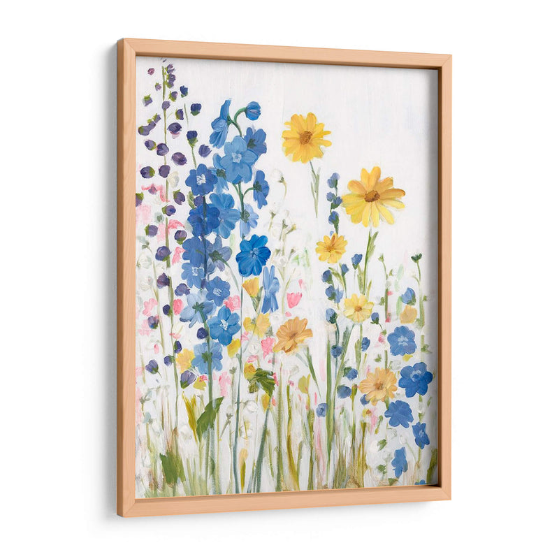 Periuwinking Wildflowers I - Christopher J. Trew | Cuadro decorativo de Canvas Lab