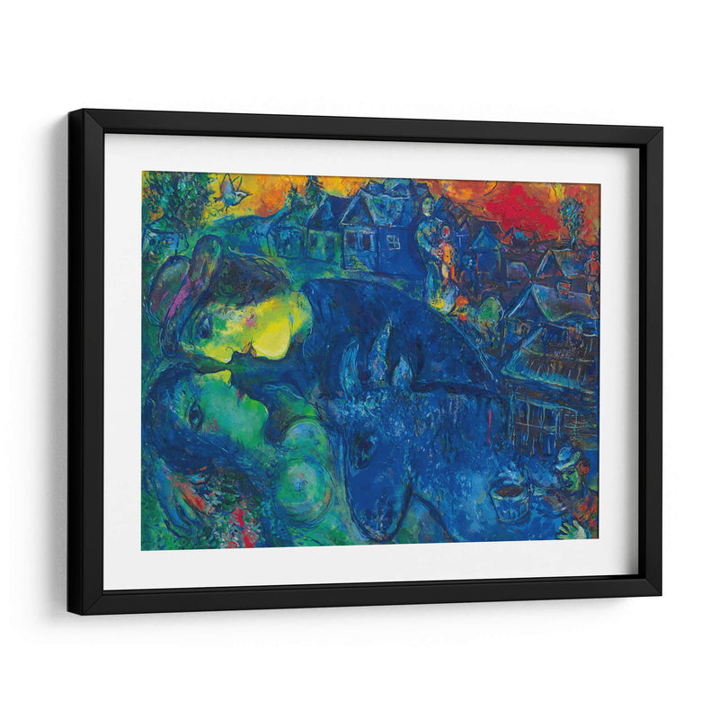 El pueblo azul - Marc Chagall | Cuadro decorativo de Canvas Lab