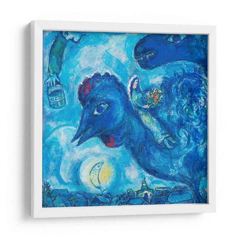 El sueño del pueblo - Marc Chagall | Cuadro decorativo de Canvas Lab