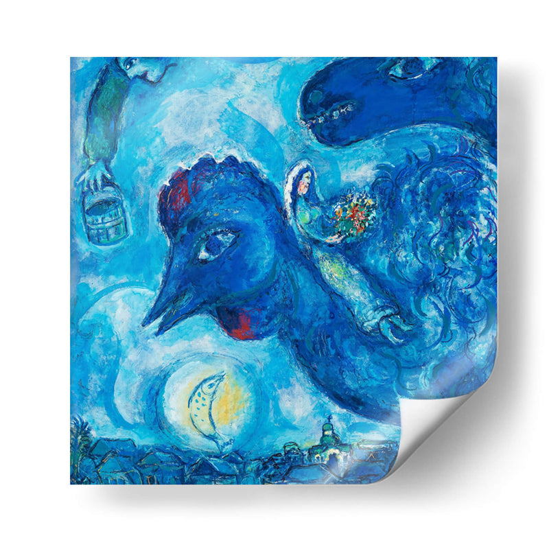 El sueño del pueblo - Marc Chagall | Cuadro decorativo de Canvas Lab