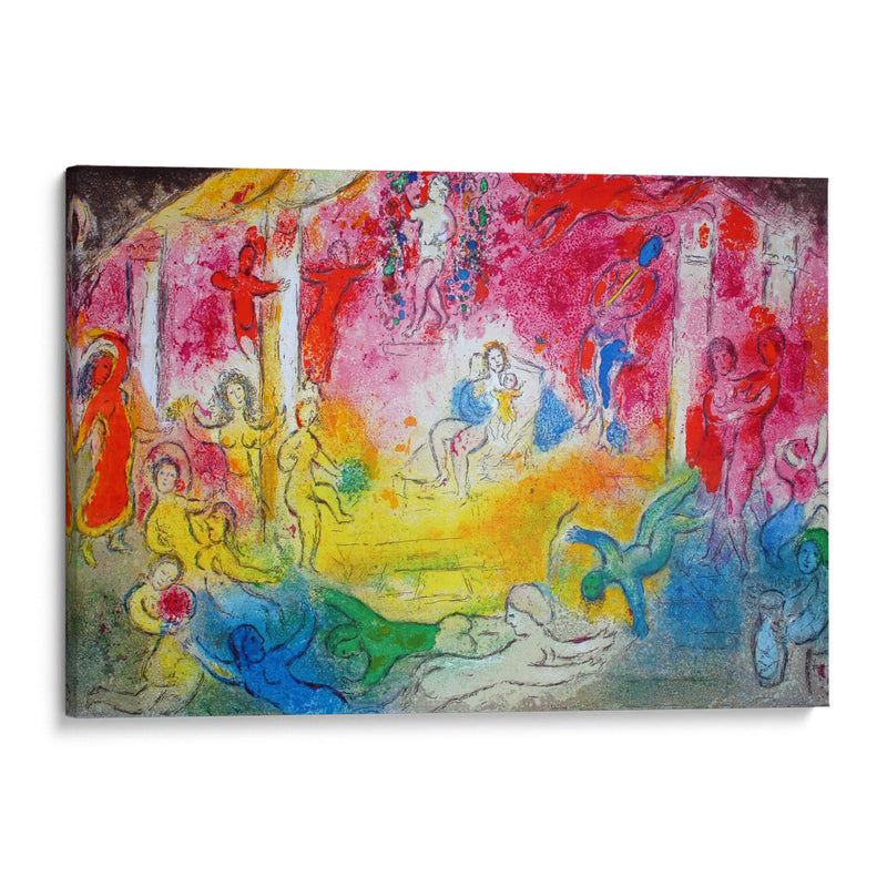 El tiempo de Baco - Marc Chagall | Cuadro decorativo de Canvas Lab