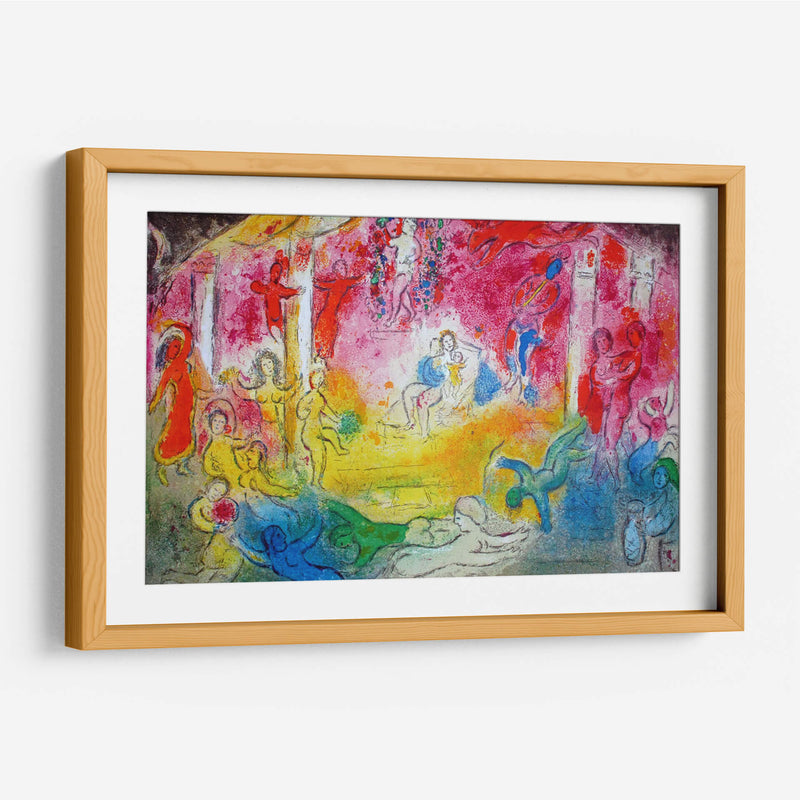 El tiempo de Baco - Marc Chagall | Cuadro decorativo de Canvas Lab