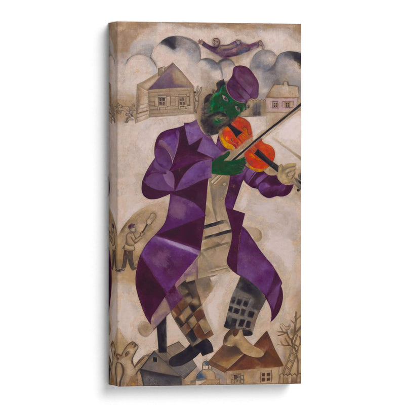 El violinista verde - Marc Chagall | Cuadro decorativo de Canvas Lab
