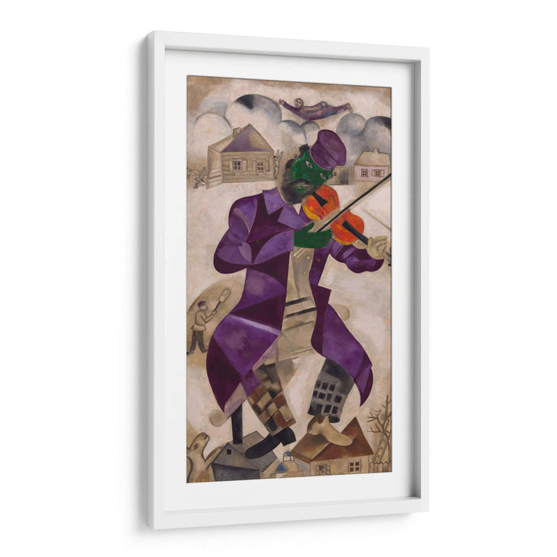 El violinista verde - Marc Chagall | Cuadro decorativo de Canvas Lab