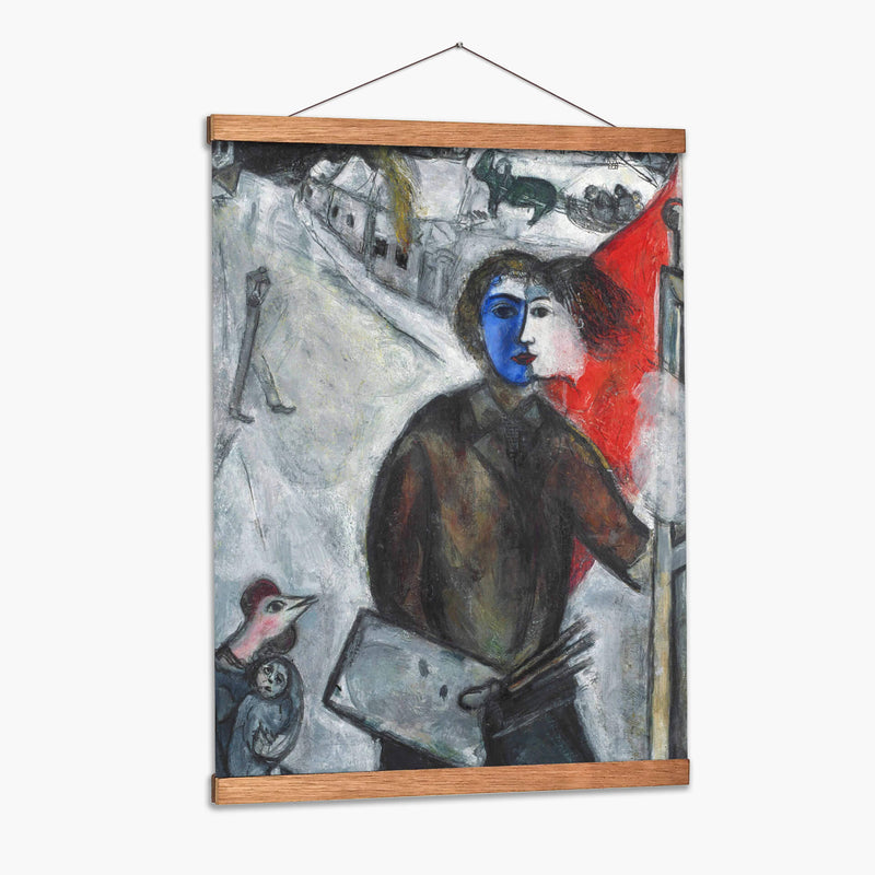 Entre la luz y la oscuridad - Marc Chagall | Cuadro decorativo de Canvas Lab