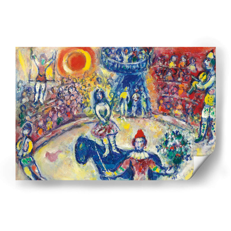 Espectáculo de circo - Marc Chagall | Cuadro decorativo de Canvas Lab