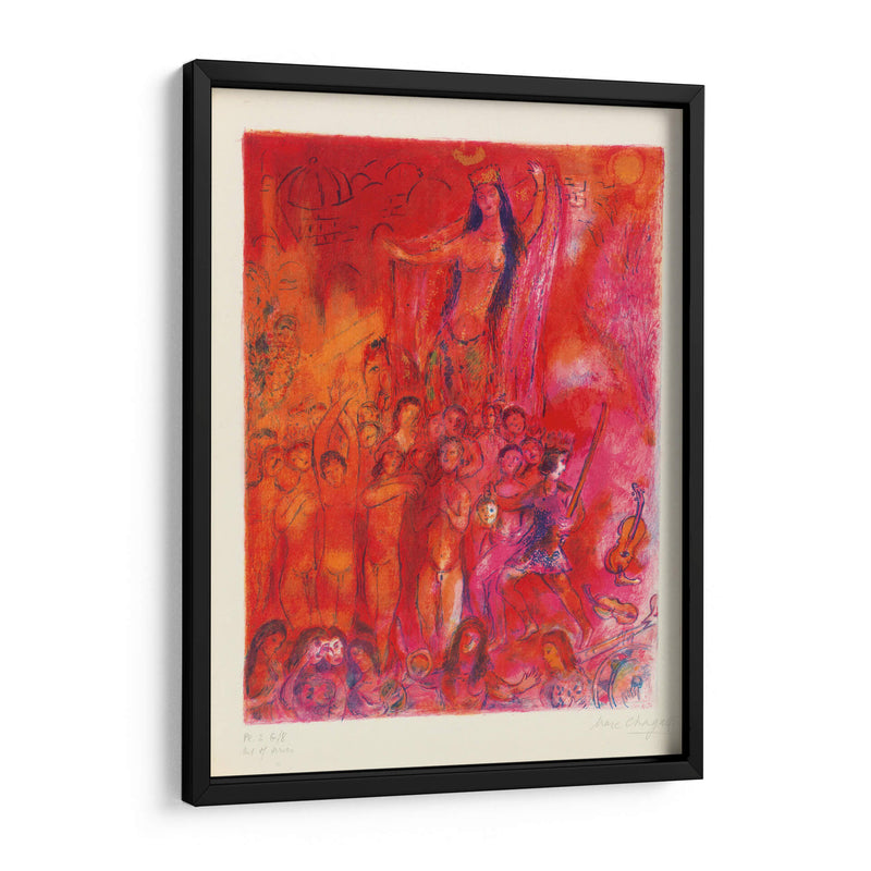 Cuatro cuentos de Las mil y una noches - Marc Chagall | Cuadro decorativo de Canvas Lab