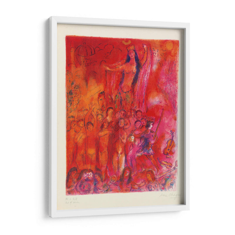 Cuatro cuentos de Las mil y una noches - Marc Chagall | Cuadro decorativo de Canvas Lab