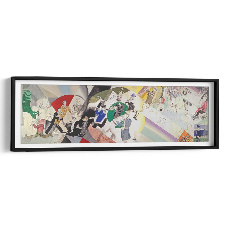 Introducción al Teatro Judío - Marc Chagall | Cuadro decorativo de Canvas Lab