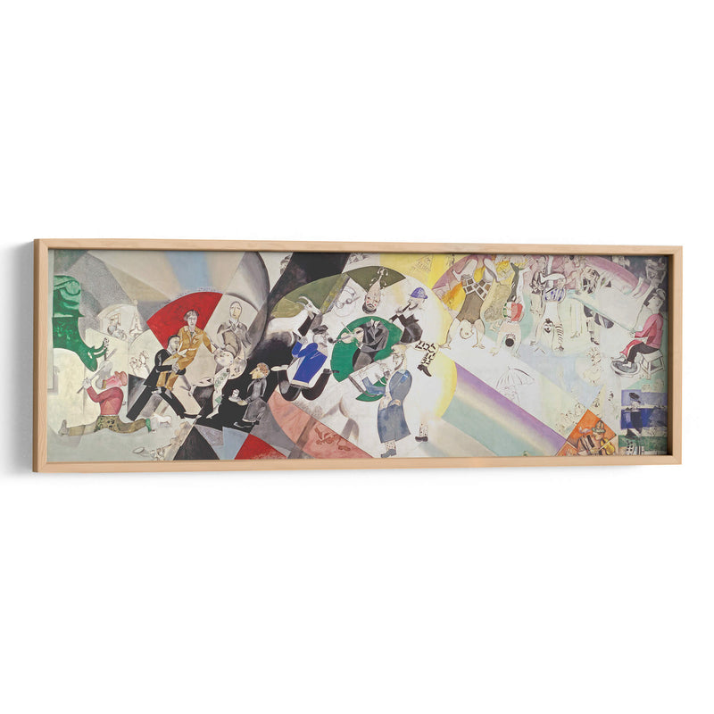 Introducción al Teatro Judío - Marc Chagall | Cuadro decorativo de Canvas Lab